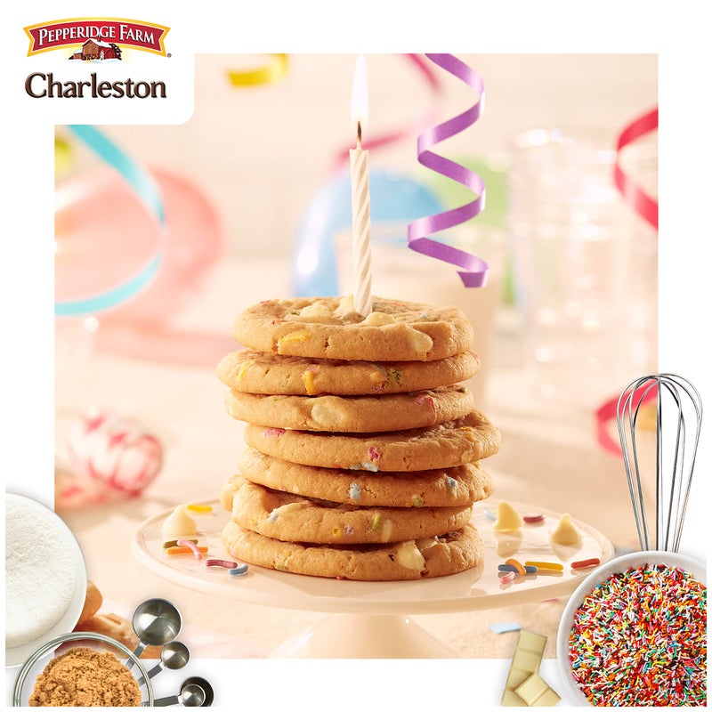 Pepperidge Farm Charleston Birthday Cake Cookies, 8 Soft Baked Cookies, 8.6 oz. Bag - Image 4